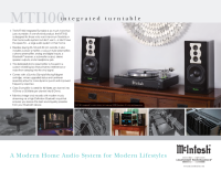 McIntosh MTI100 - Brochure 